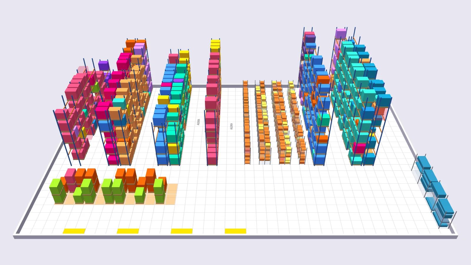 Warehouse planner